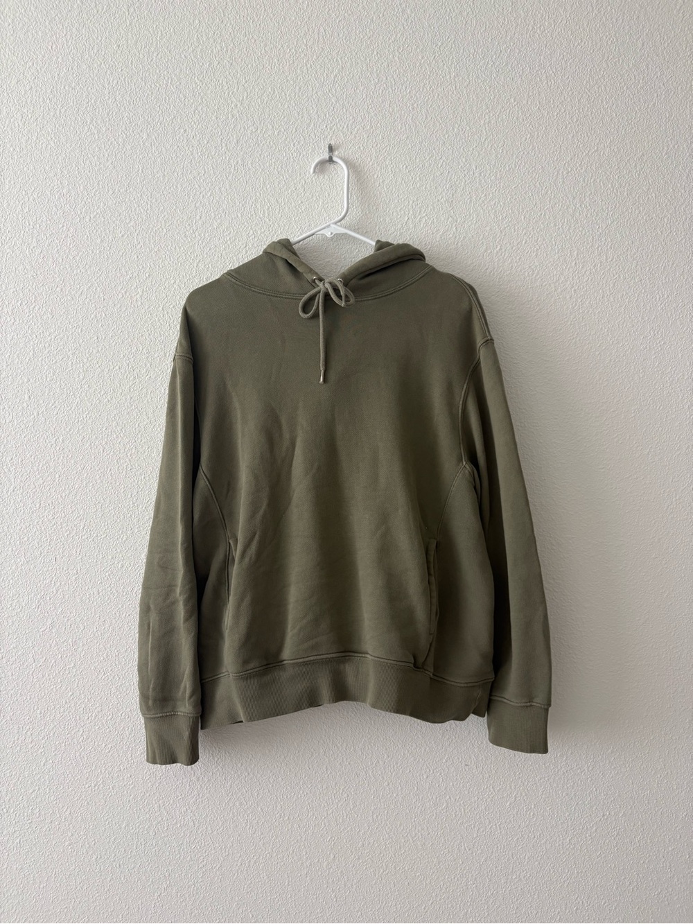 H&M Green Pullover Hoodie